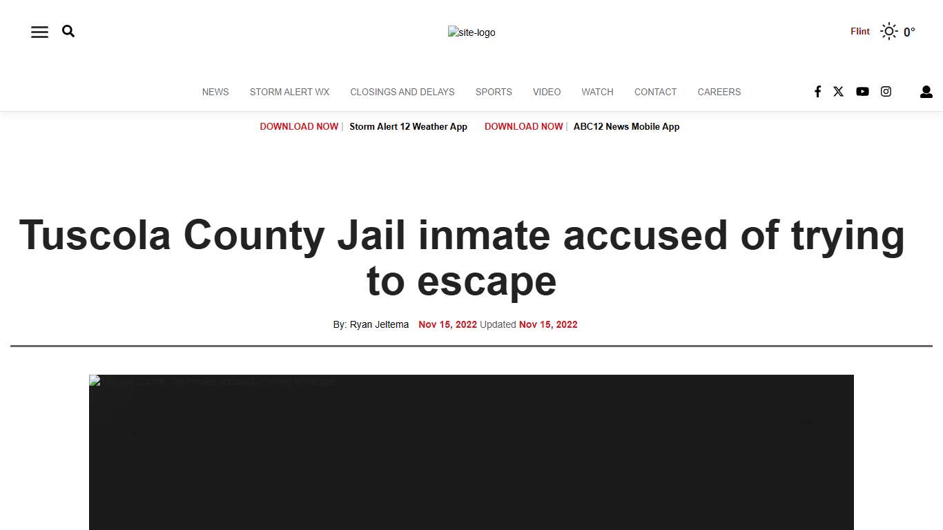 Tuscola County Jail inmate accused of trying to escape Crime abc12.com